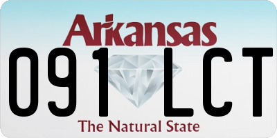 AR license plate 091LCT