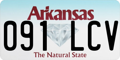 AR license plate 091LCV