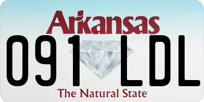AR license plate 091LDL