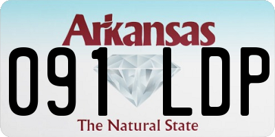 AR license plate 091LDP