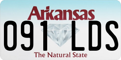 AR license plate 091LDS