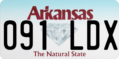 AR license plate 091LDX
