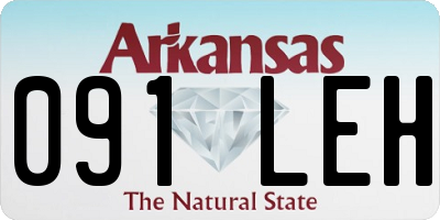 AR license plate 091LEH