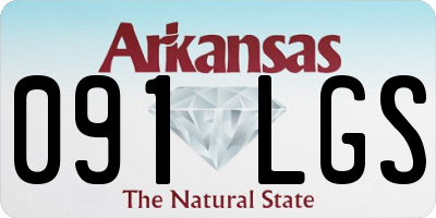 AR license plate 091LGS