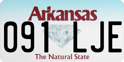 AR license plate 091LJE
