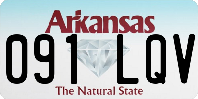AR license plate 091LQV