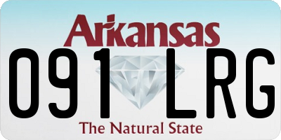 AR license plate 091LRG