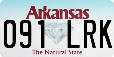 AR license plate 091LRK