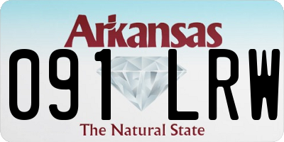 AR license plate 091LRW
