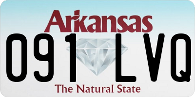 AR license plate 091LVQ