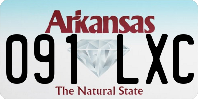 AR license plate 091LXC