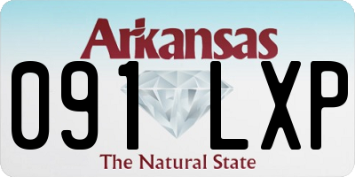 AR license plate 091LXP
