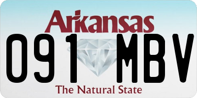 AR license plate 091MBV