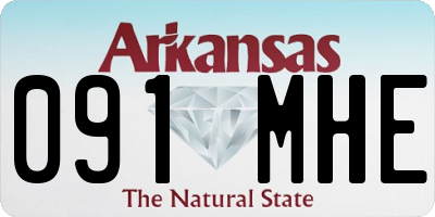 AR license plate 091MHE