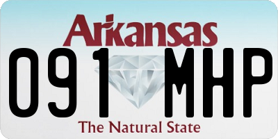 AR license plate 091MHP