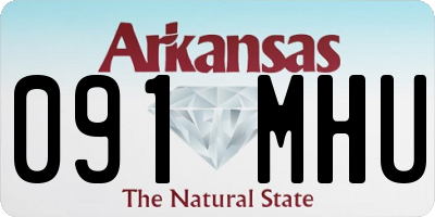 AR license plate 091MHU