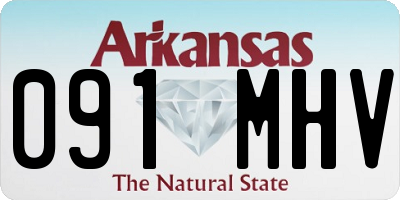 AR license plate 091MHV