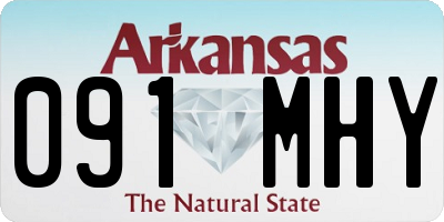 AR license plate 091MHY