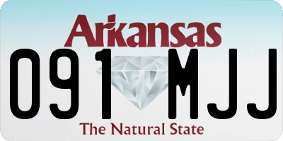AR license plate 091MJJ