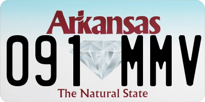 AR license plate 091MMV