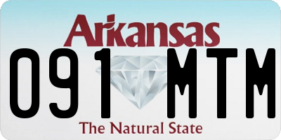 AR license plate 091MTM