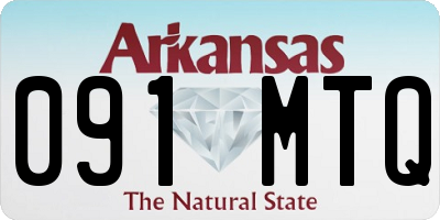 AR license plate 091MTQ