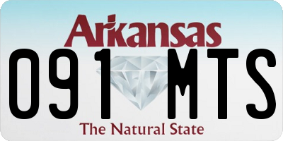 AR license plate 091MTS