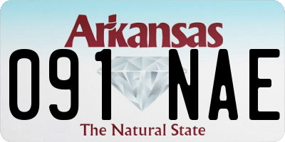 AR license plate 091NAE