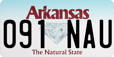AR license plate 091NAU
