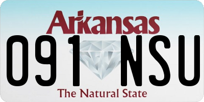 AR license plate 091NSU
