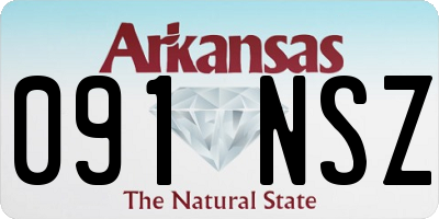 AR license plate 091NSZ
