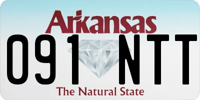 AR license plate 091NTT