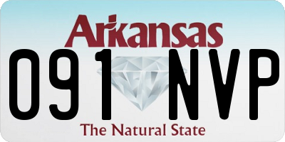 AR license plate 091NVP