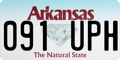 AR license plate 091UPH