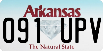 AR license plate 091UPV