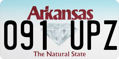 AR license plate 091UPZ