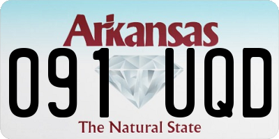 AR license plate 091UQD