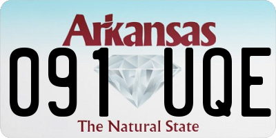 AR license plate 091UQE