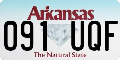 AR license plate 091UQF