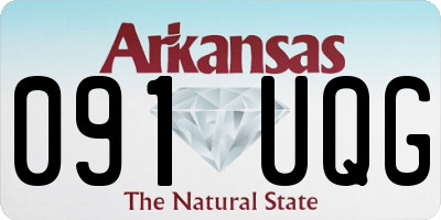 AR license plate 091UQG