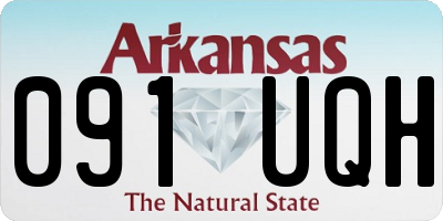 AR license plate 091UQH