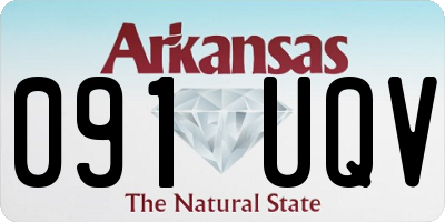 AR license plate 091UQV