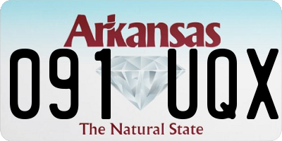 AR license plate 091UQX