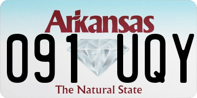 AR license plate 091UQY