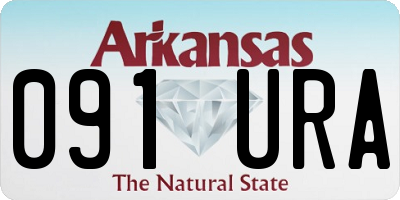 AR license plate 091URA