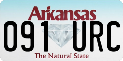 AR license plate 091URC