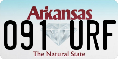 AR license plate 091URF