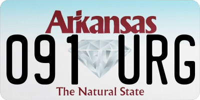 AR license plate 091URG