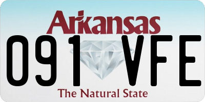 AR license plate 091VFE
