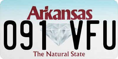 AR license plate 091VFU